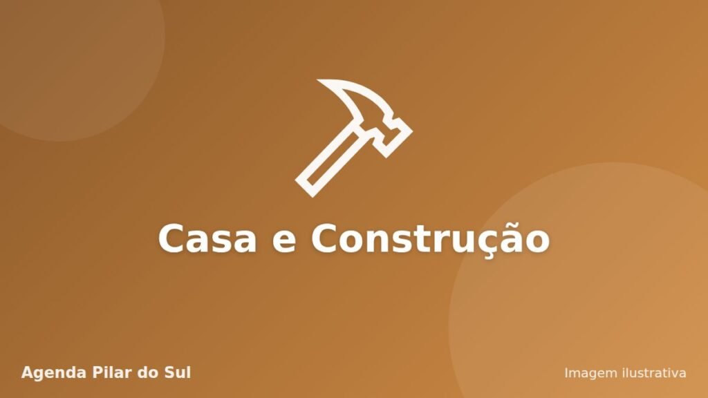 Imagem ilustrativa - casa e construcao