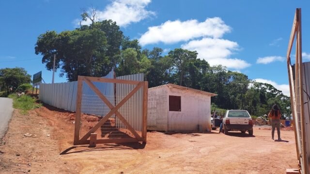 Escola Municipal (EMEIEF) do bairro dos Garcias