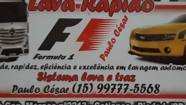 Lava Rapido Formula 1