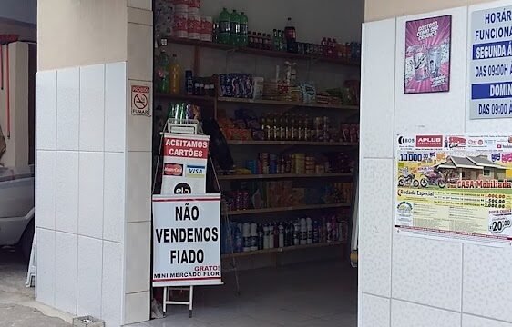 Mini mercado flor