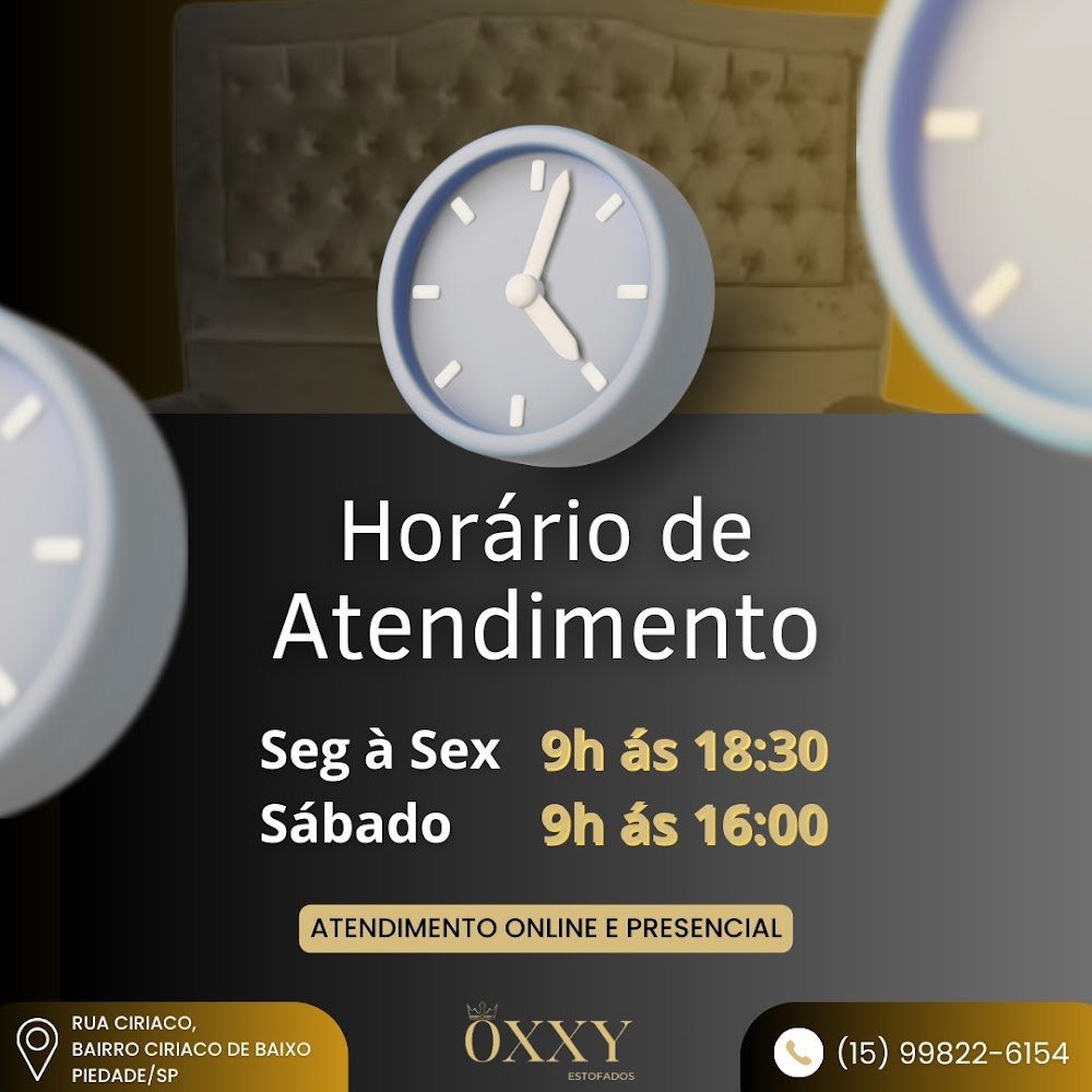 Oxxy Estofados – Piedade Sorocaba – SP